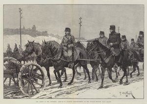 Les armées du continent, arrivée des renforts autrichiens à la frontière russe, près de Cracovie